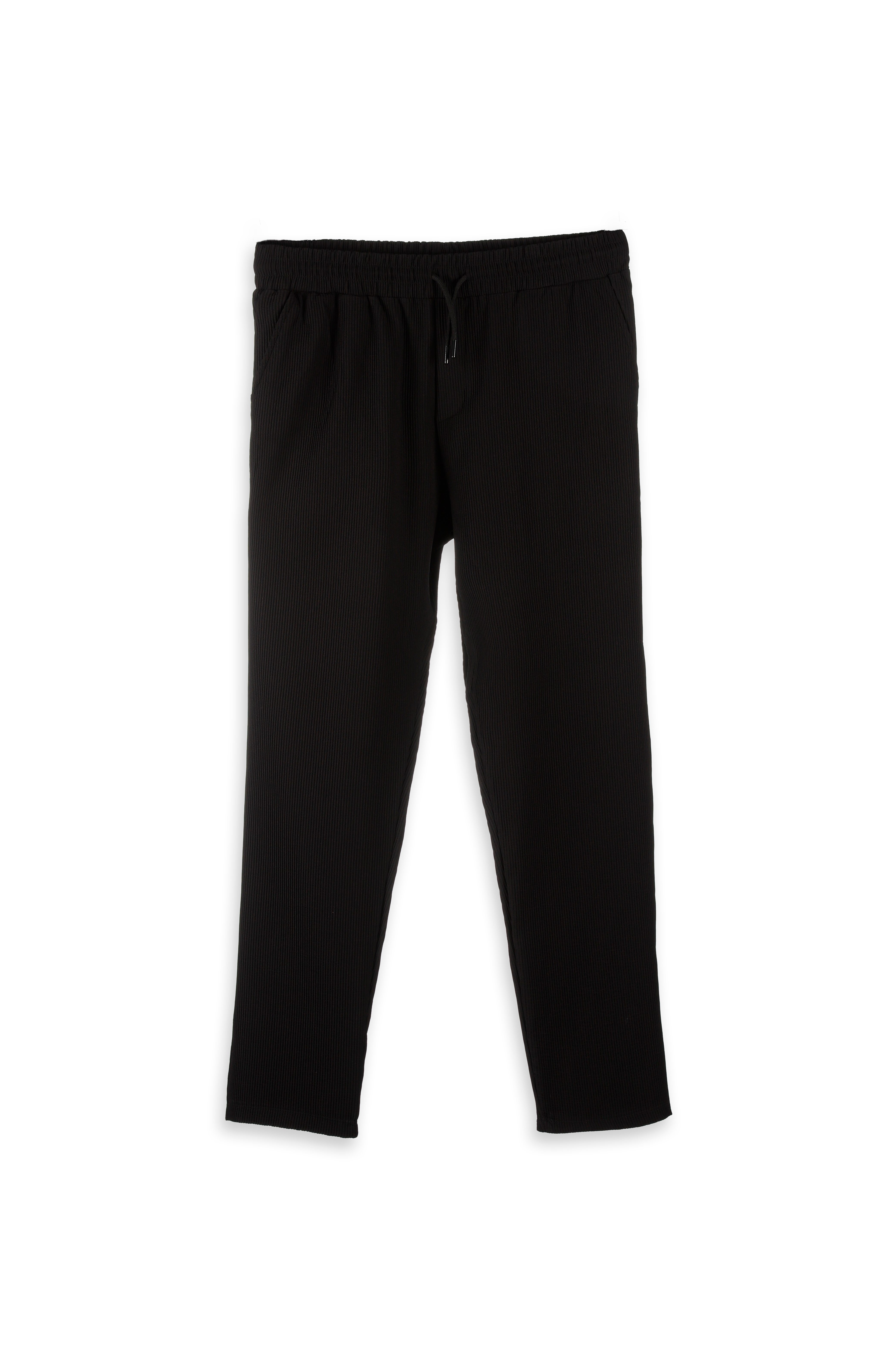 AXEL OTTOMAN BAGGY JOGGER SİYAH PANTOLON - 5
