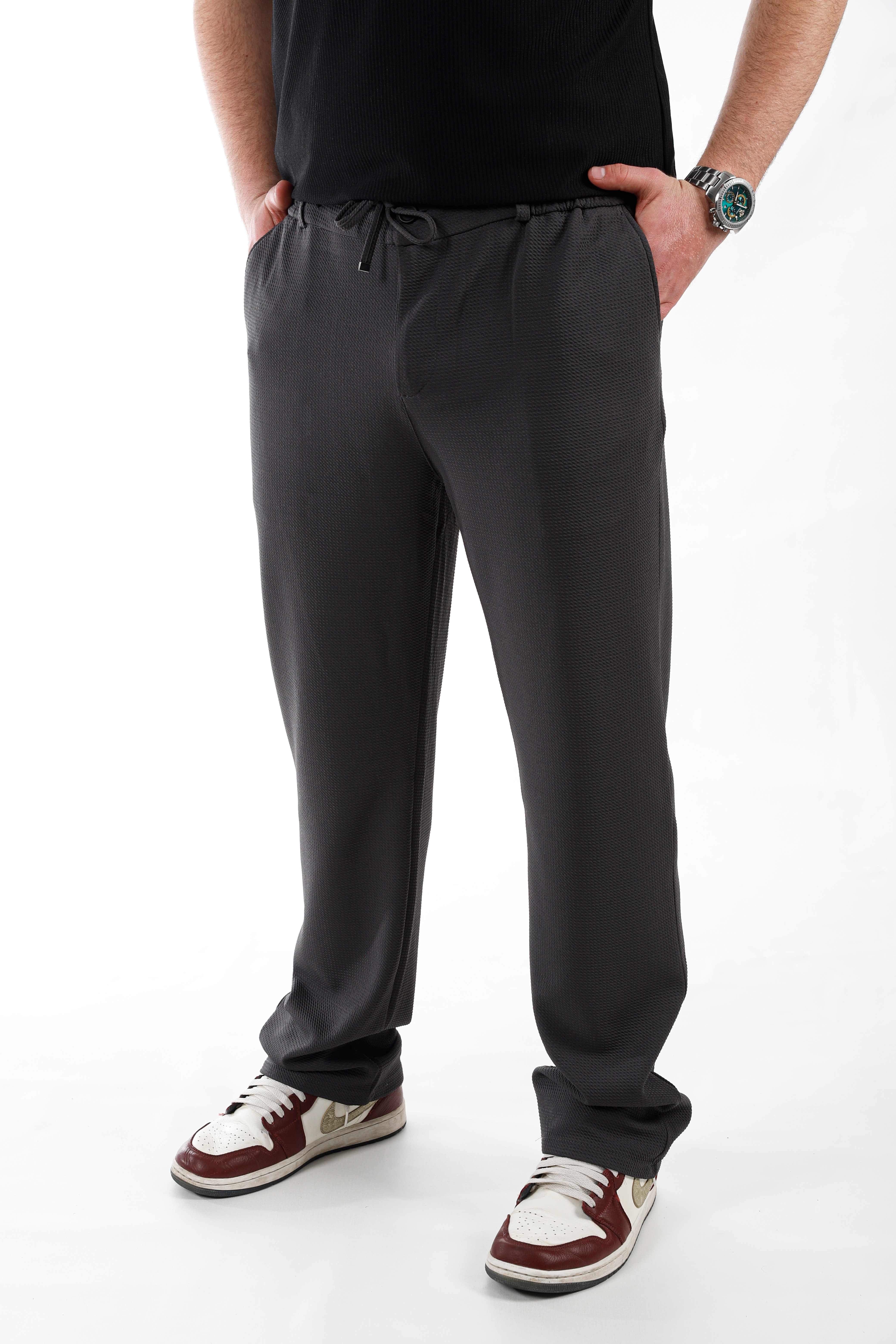 LUCAS ANTRASİT BAGGY PANTOLON - 3