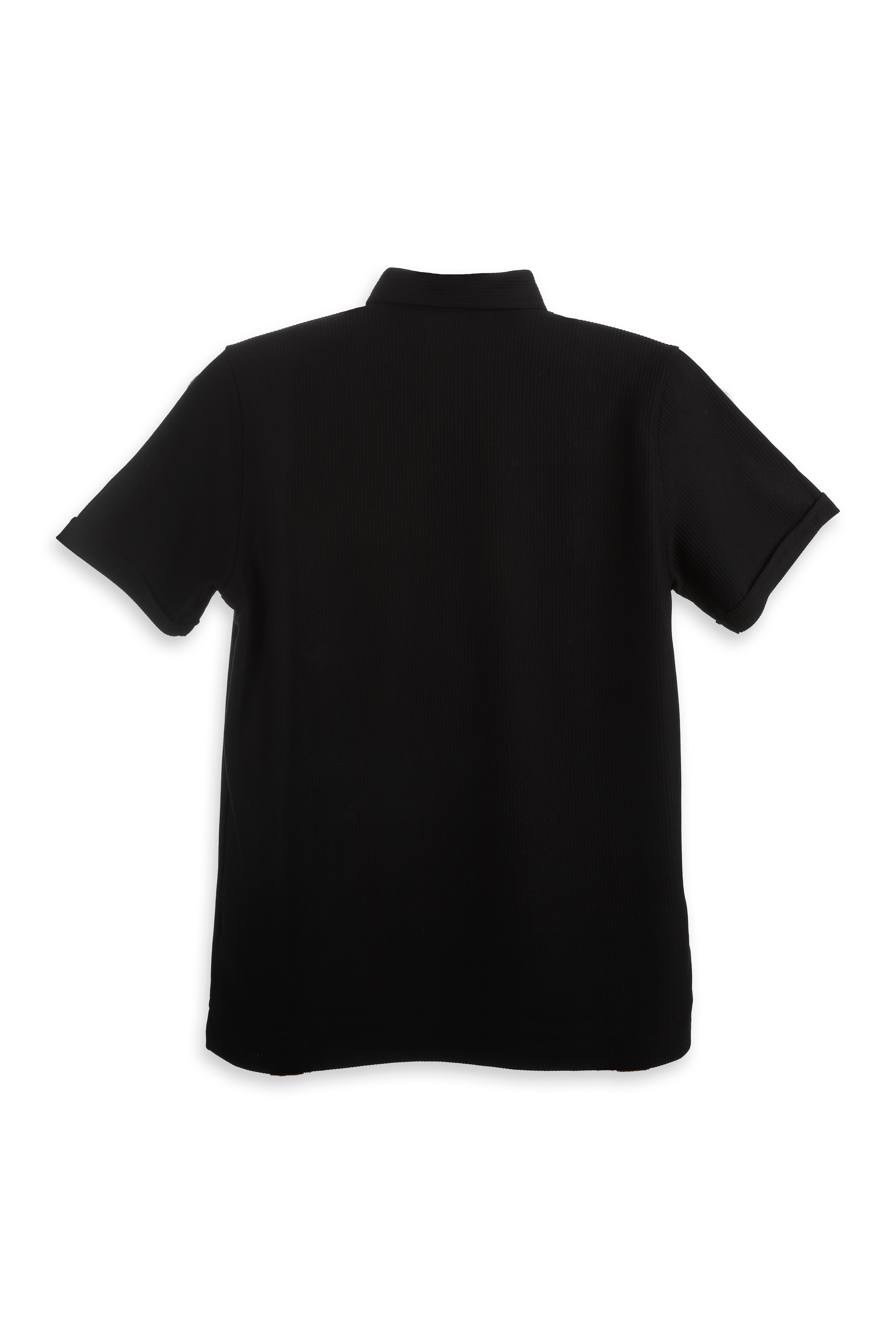 SİYAH OTOBAN POLO YAKA T SHİRT - 7